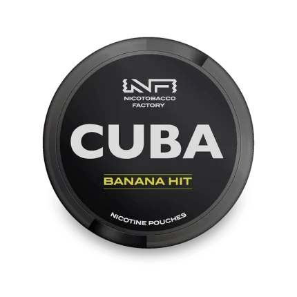 CUBA Banana Hit Strong Nikotin Poşetleri