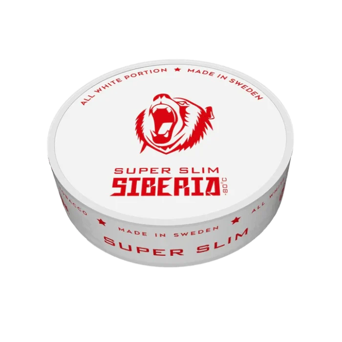 Siberia All White Super Slim Nicotine