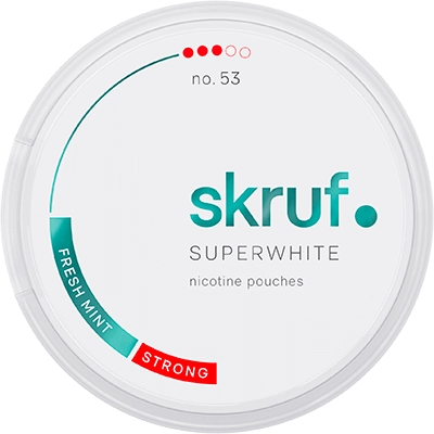 Skruf Superwhite no.53 Fresh Mint Strong