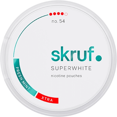 Skruf Super white no.54 Fresh Mint Xtra